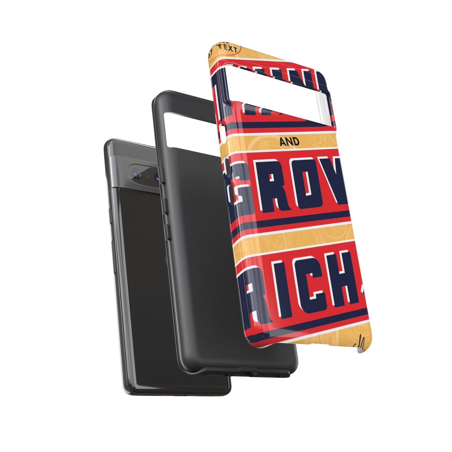 Modern "Think and Grow Rich" phone case