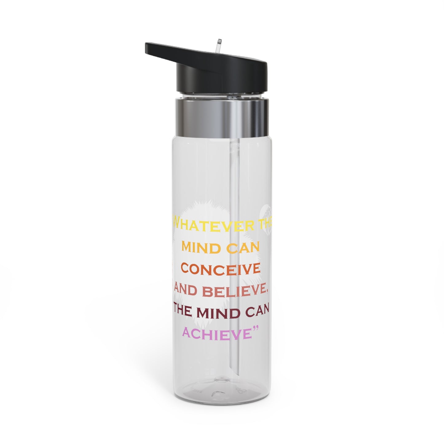 Colourful Napoleon Hill Institute Bottle